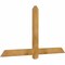 Ekena Millwork Eugene Rough Sawn Timber Gable Bracket, Western Red Cedar, 60"W x 32"H x 2"D x 4"F, 13/12 Pitch GBW060X32X0204EUG00RWR - alternate 4